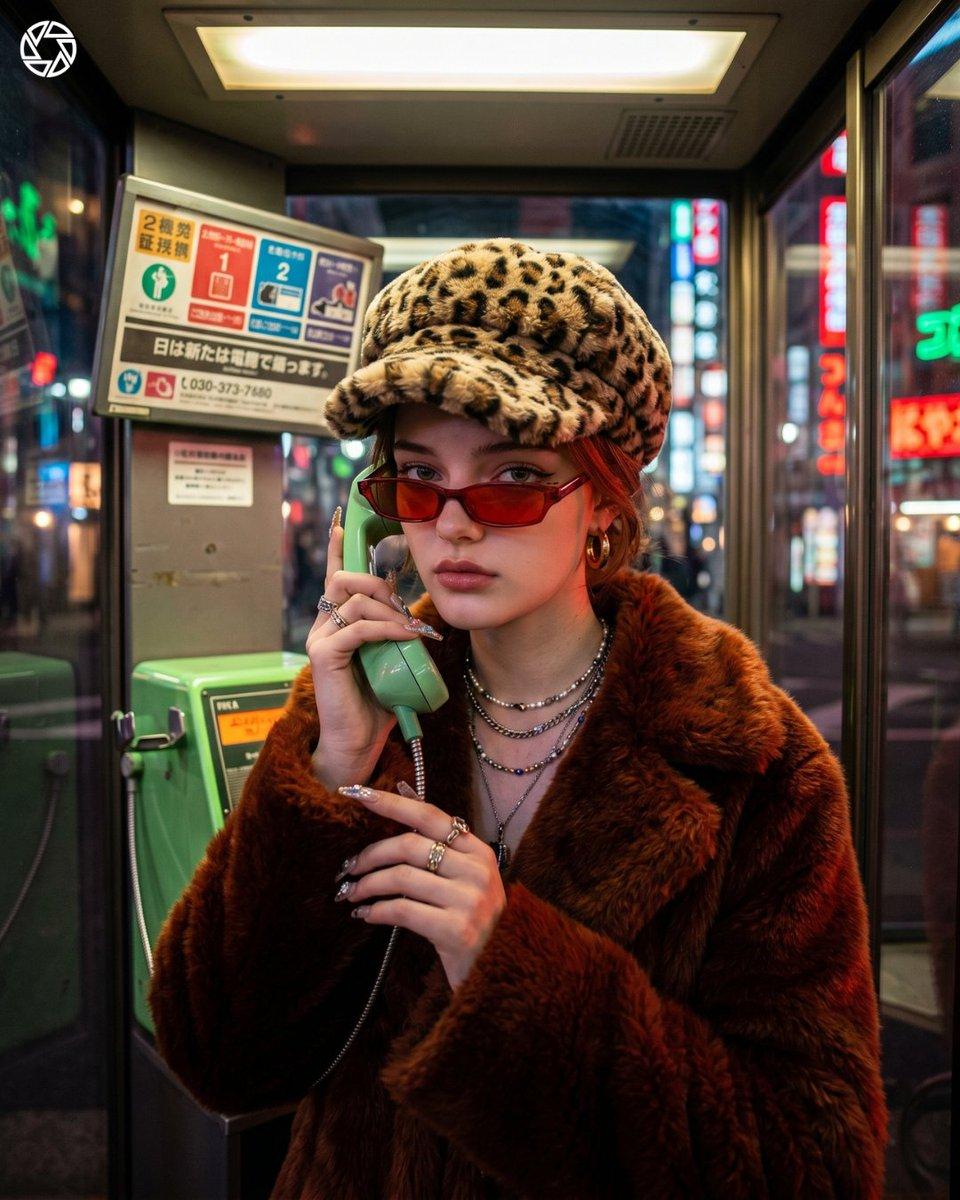 プロンプトのプレビュー: 超リアルなサイバーファッション・ポートレート
