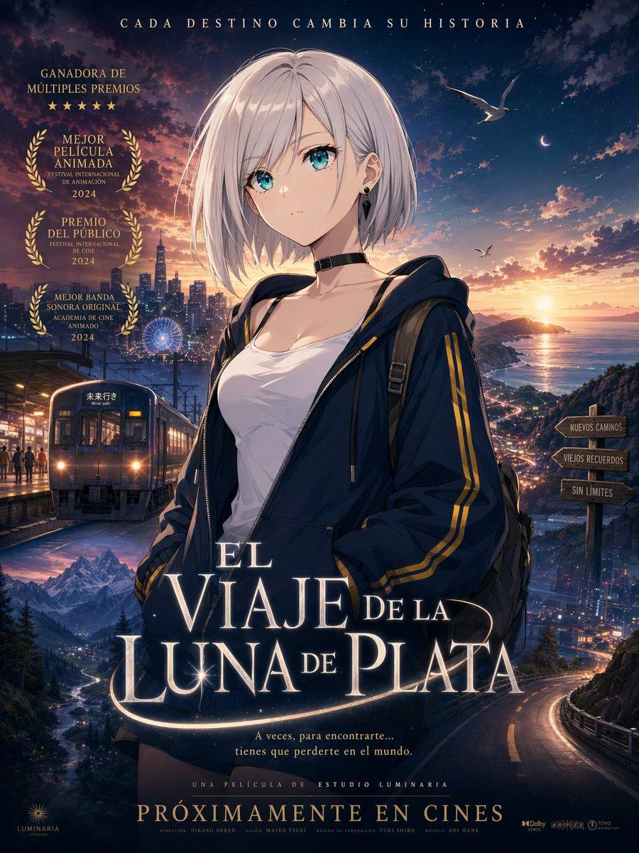 プロンプトのプレビュー: アニメファンタジー映画のポスター