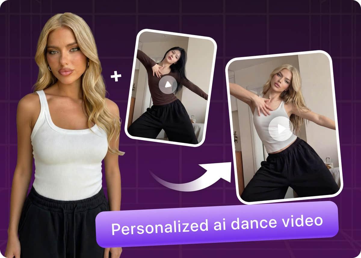 Dance from reference video