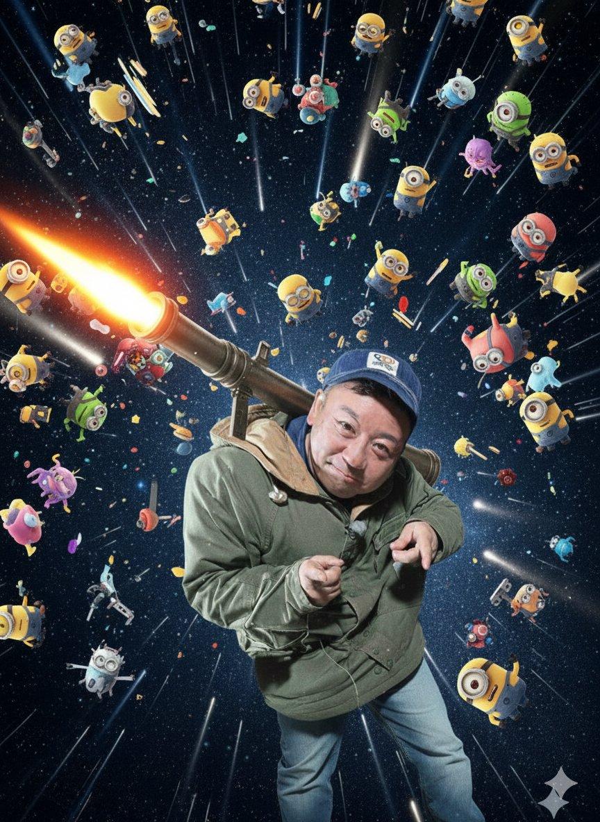 Promptforhåndsvisning: Nano Banana Pro Rocket Launcher Action Prompt
