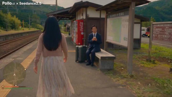 提示词预览: GTA 风格日本乡村玩法视频