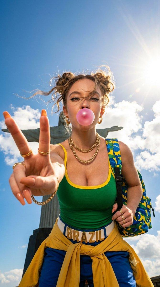 Pré-visualização do prompt: Retrato de Moda em Viagem no Coliseu