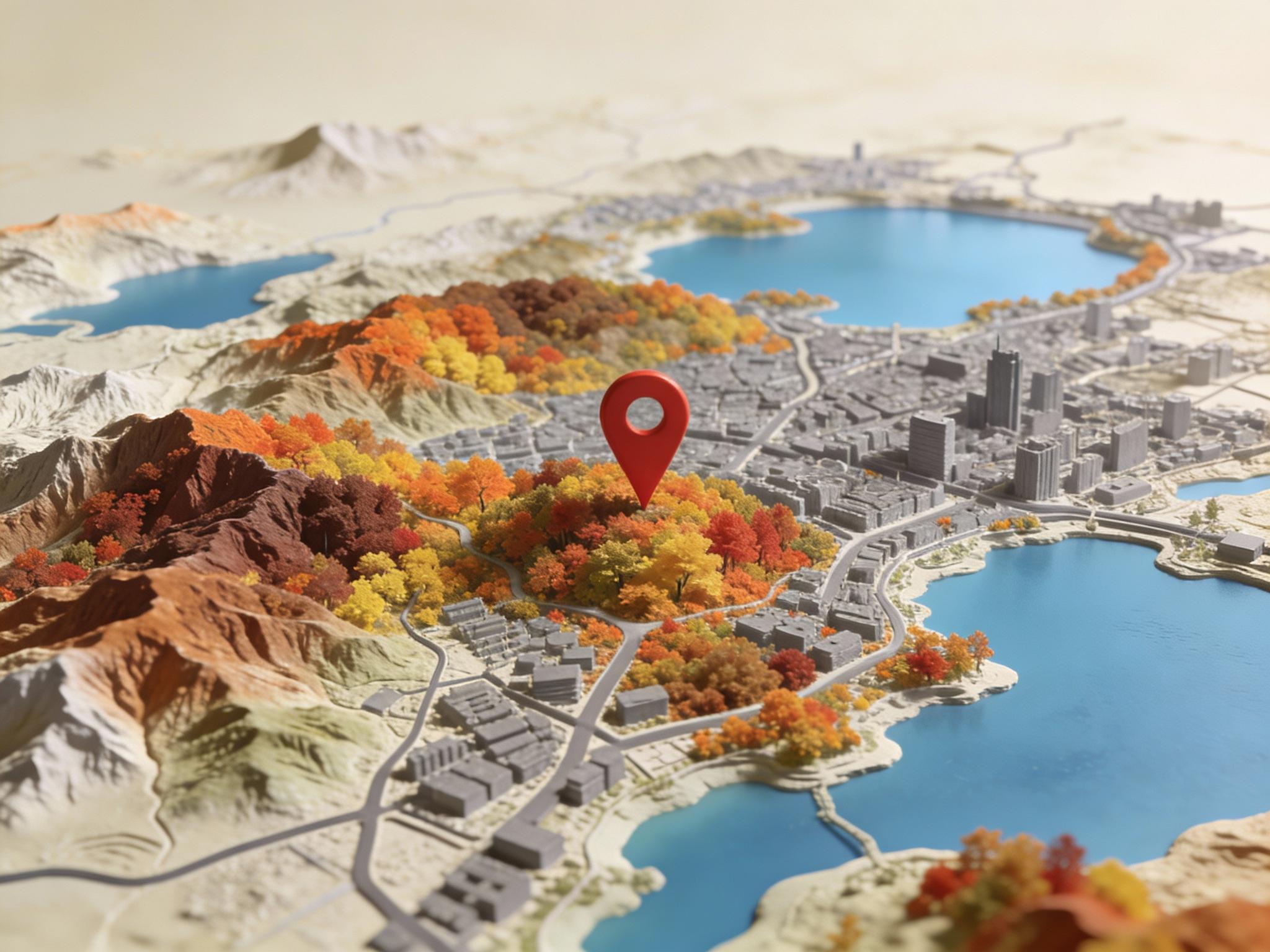 Prompt preview: Topographic Map of Hangzhou
