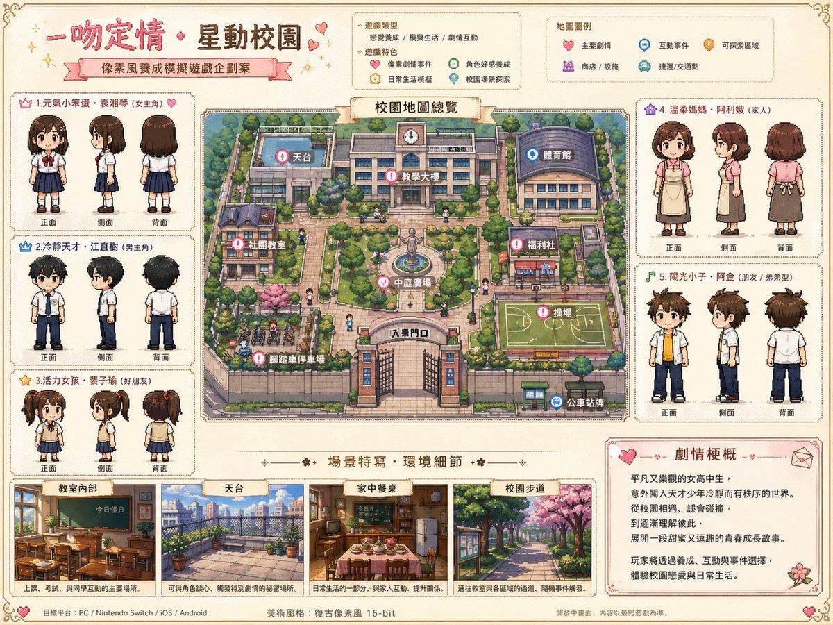 プロンプトのプレビュー: イタズラなKiss ピクセルゲームアート