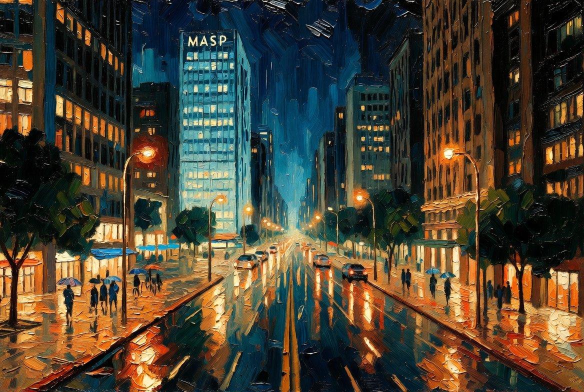プロンプトのプレビュー: サンパウロ パウリスタ通り 絵画プロンプト (JSON リファレンス)