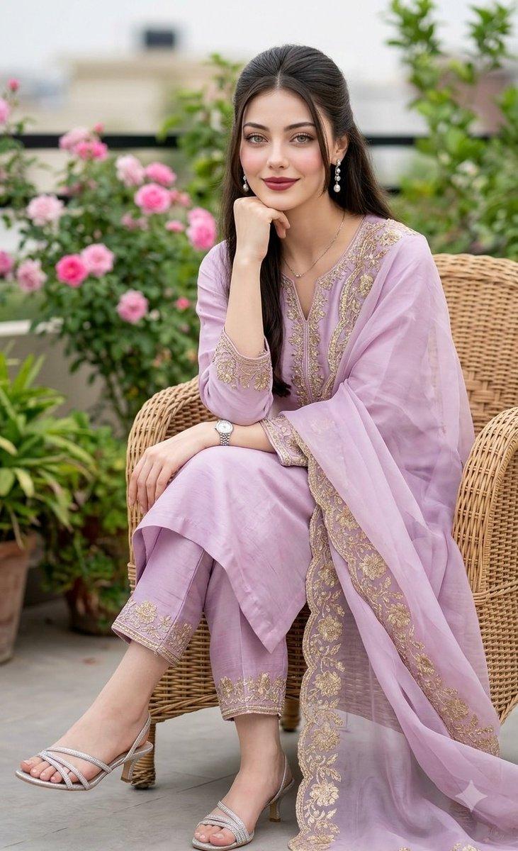 Preview ng prompt: South Asian Fashion Portrait