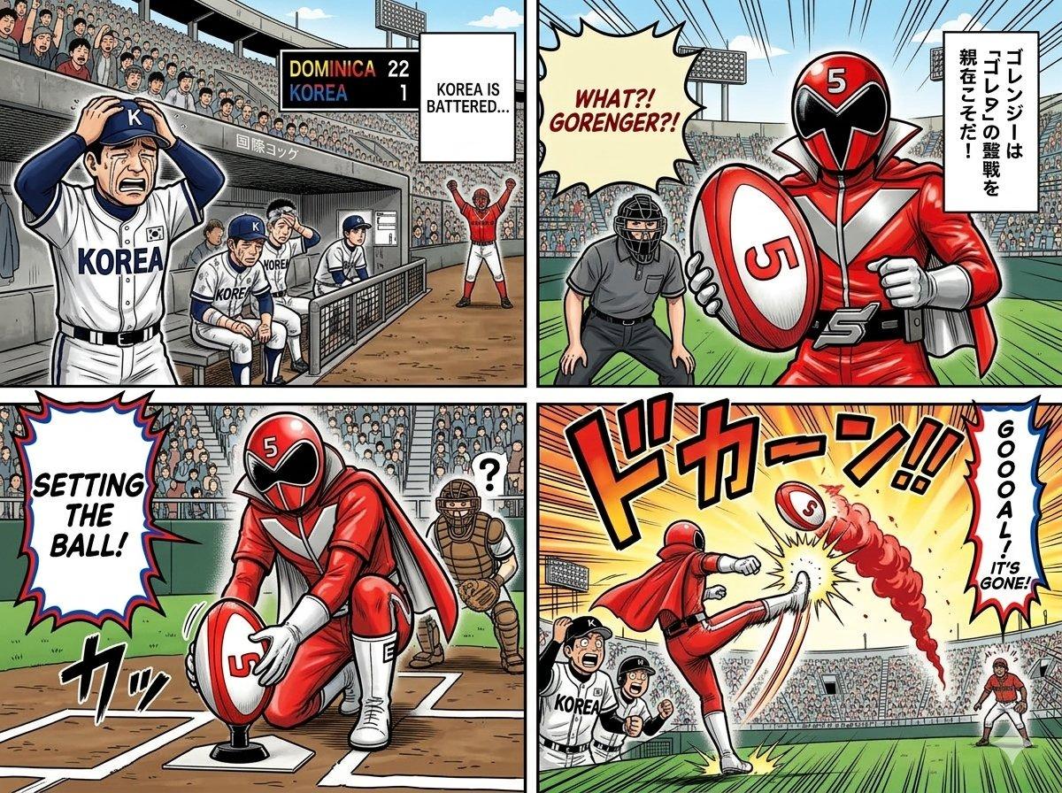 Promptforhåndsvisning: World Baseball Classic Scene Generation