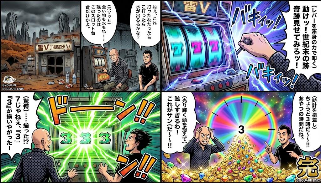 Promptforhåndsvisning: Four-Panel Manga: Viking Thunder V Century's End Version