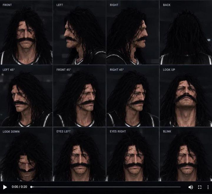 Prompt preview: I need a video that would register my 2k27 face scan here’s the model that I want to go with make th…