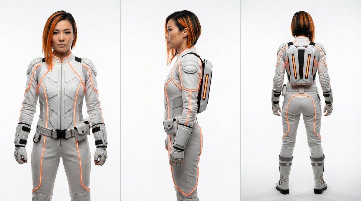 プロンプトのプレビュー: SF パンク風の日本人女性のビュー