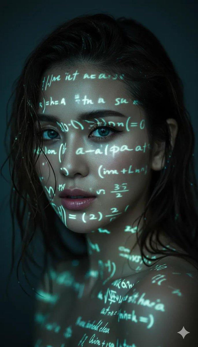 プロンプトのプレビュー: サイバーポエトリー・フェイスプロジェクション