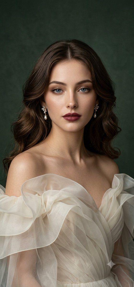 Prompt preview: Create an ultra-photorealistic luxury beauty editorial portrait of a young woman, using the uploaded…