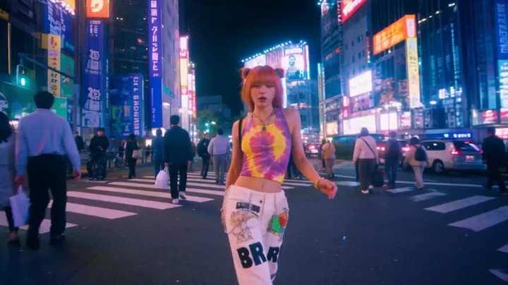 提示词预览: iPhone 拍摄的街舞音乐视频