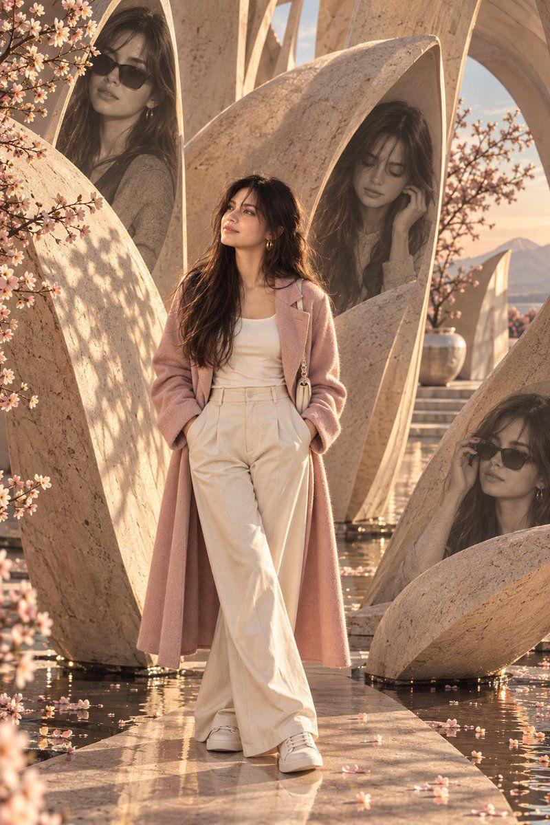 Prompt preview: Vertical 2:3 ultra-photorealistic luxury fashion campaign photograph. Create a completely original h…