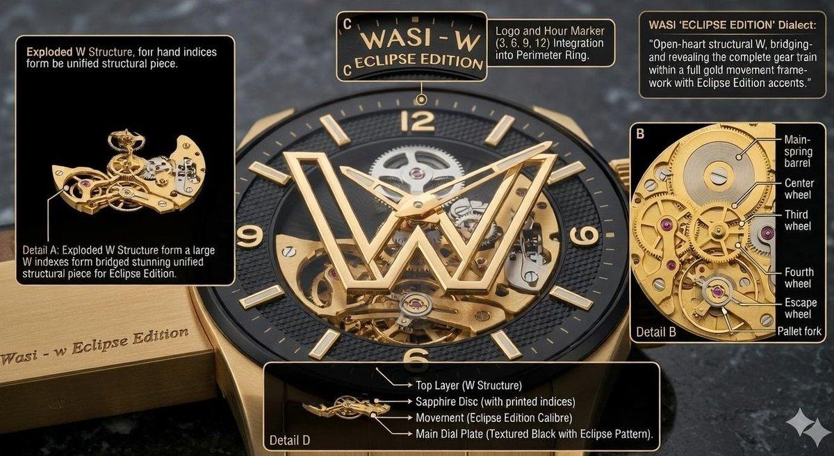 Preview ng prompt: Macro Photograph of Luxury Watch