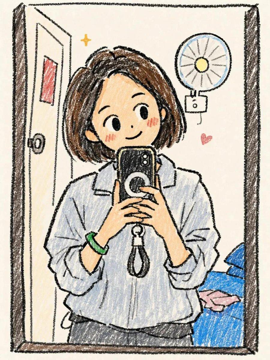 プロンプトのプレビュー: ちびキャラのスケッチブック落書き