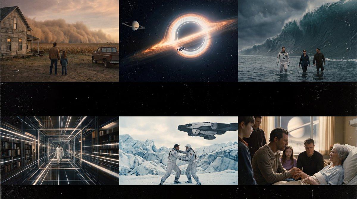 Promptforhåndsvisning: Interstellar-Inspired Cinematic Film Stills Prompt