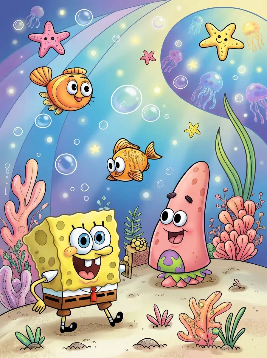 Coloring comics - Output