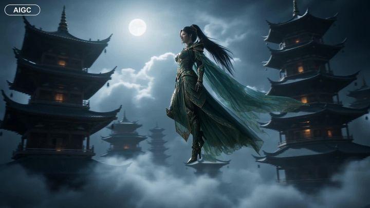 提示词预览: 奇幻战士变身序列