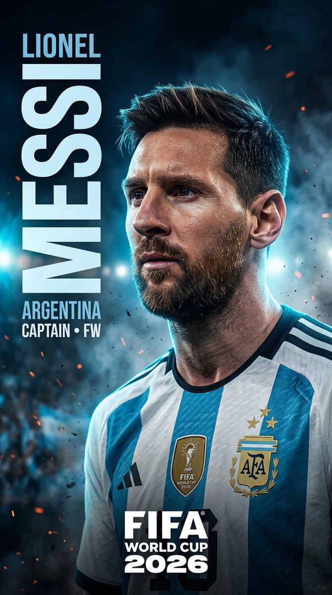 ตัวอย่างพรีวิวพรอมต์: วอลเปเปอร์ฟุตบอลโลก Argentina Messi