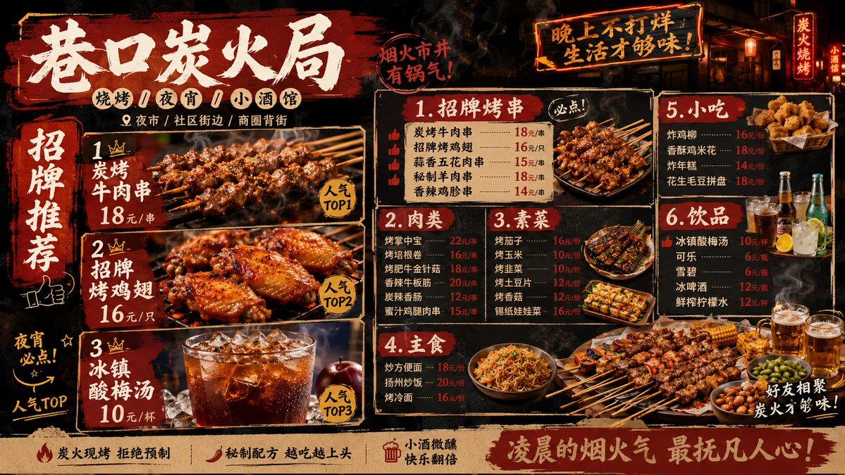 ตัวอย่างพรีวิวพรอมต์: การออกแบบเมนูร้านอาหารระดับมืออาชีพ