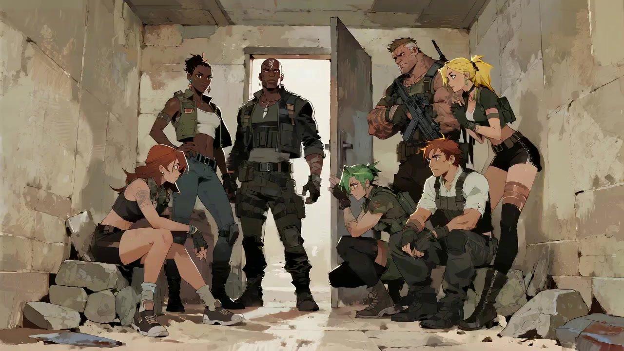 戰術團隊簡報 – Seedance 2.0 AI generated video example