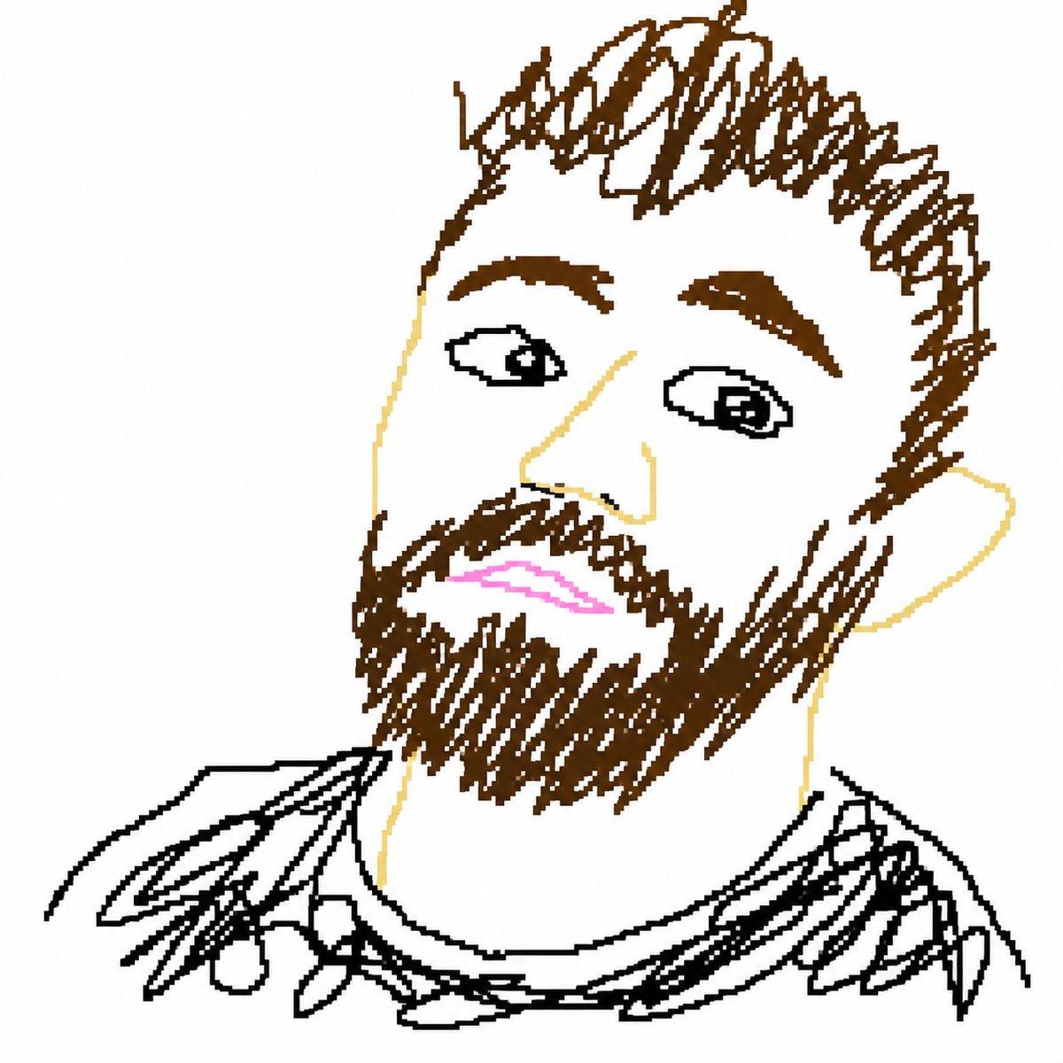 プロンプトのプレビュー: MS Paint 風のヘタウマな描き直し