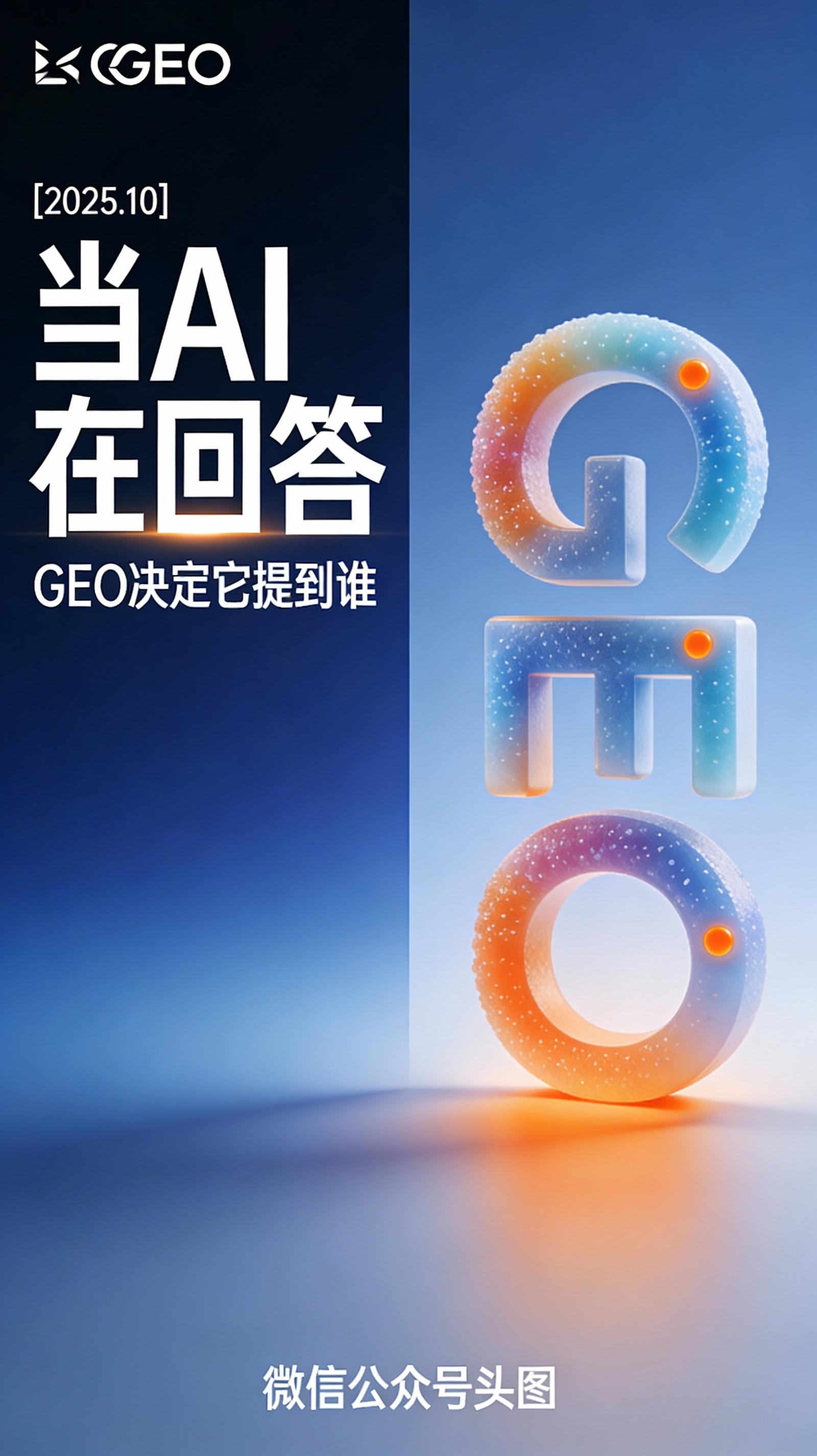 Prompt preview: GEO Tech Product Promo Poster