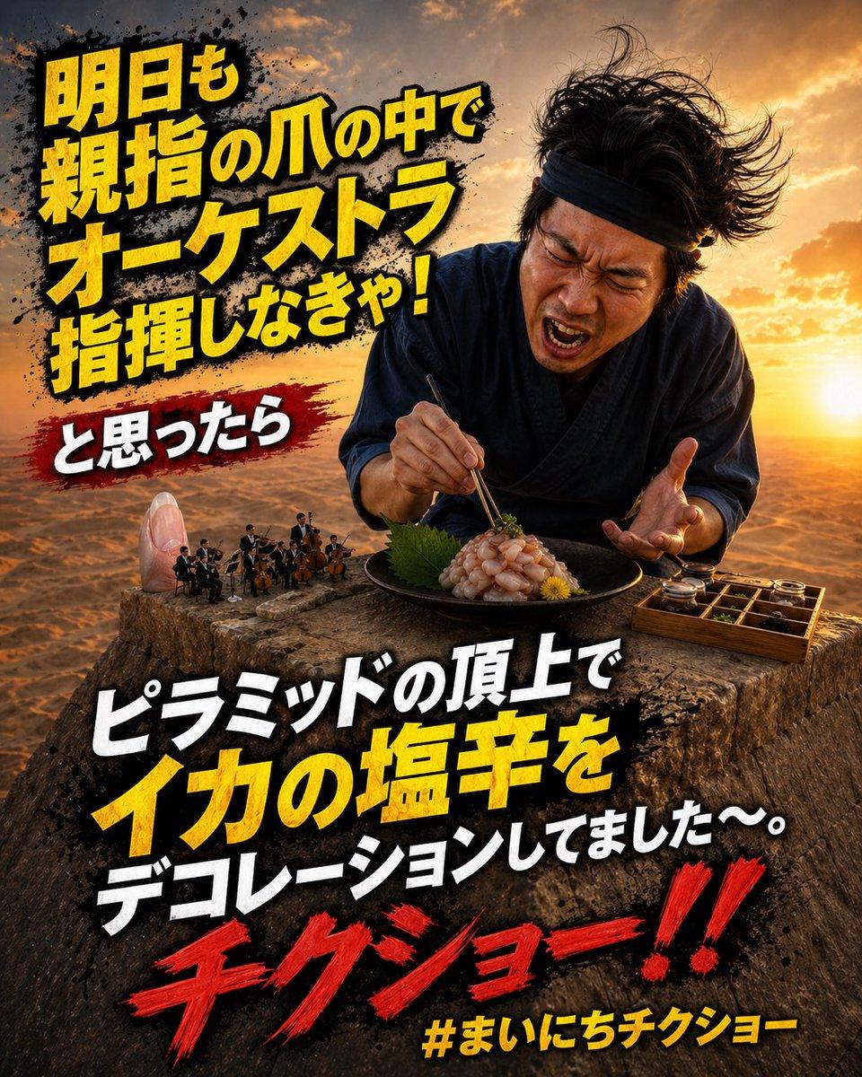 プロンプトのプレビュー: ピラミッドでシュールな日本のミーム風サムネイル