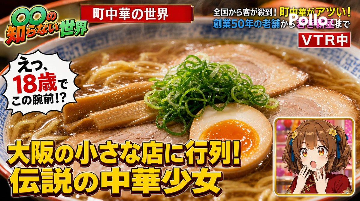 プロンプトのプレビュー: テレビバラエティ番組のスクリーンキャプチャ
