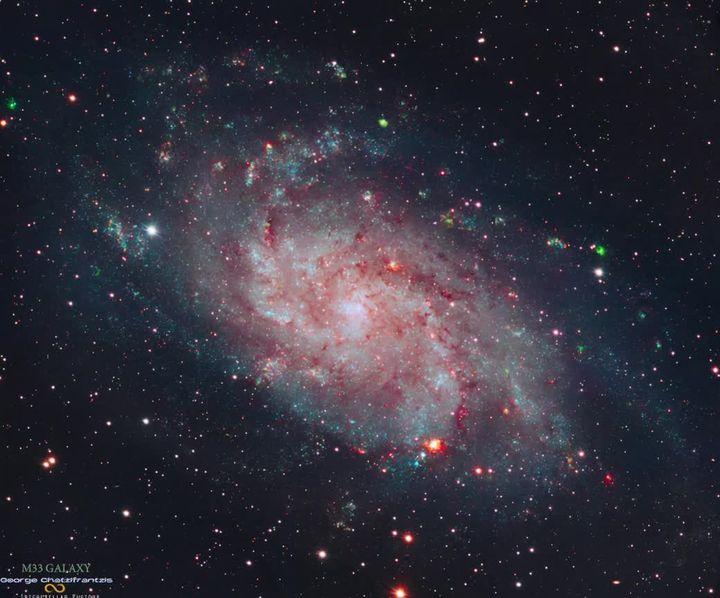 Prompt preview: Rotate the galaxy very slowly counterclockwise while maintaining the background stars fixed in place