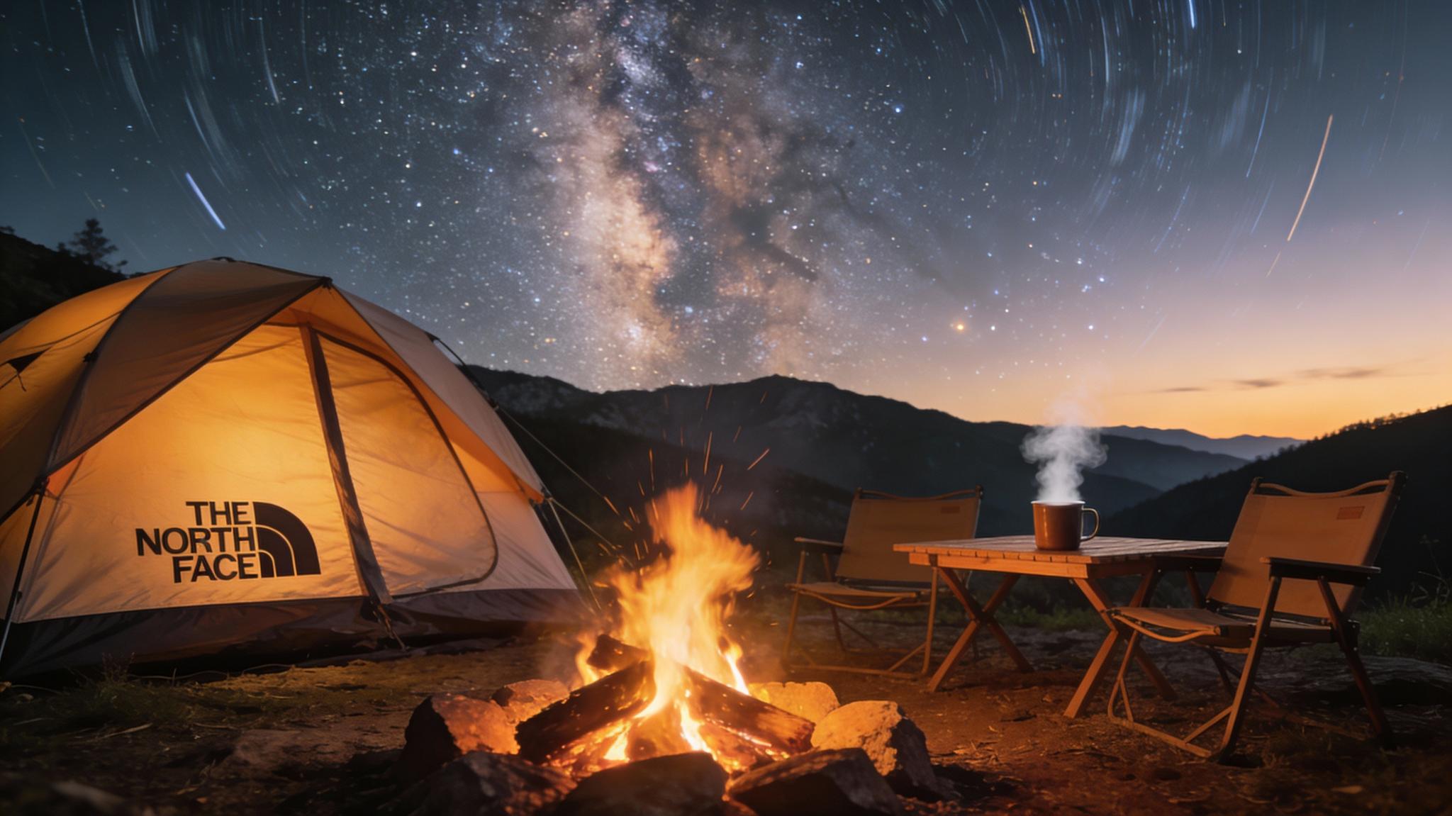 Prompt preview: Twilight Camping Scene