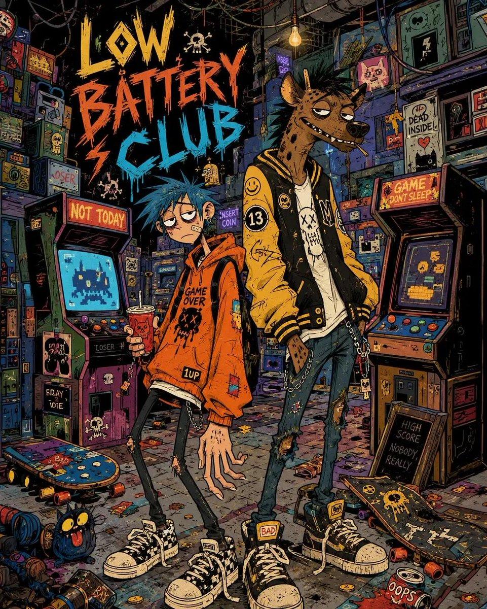プロンプトのプレビュー: 2000 年代インディー・カートゥーン・イラスト