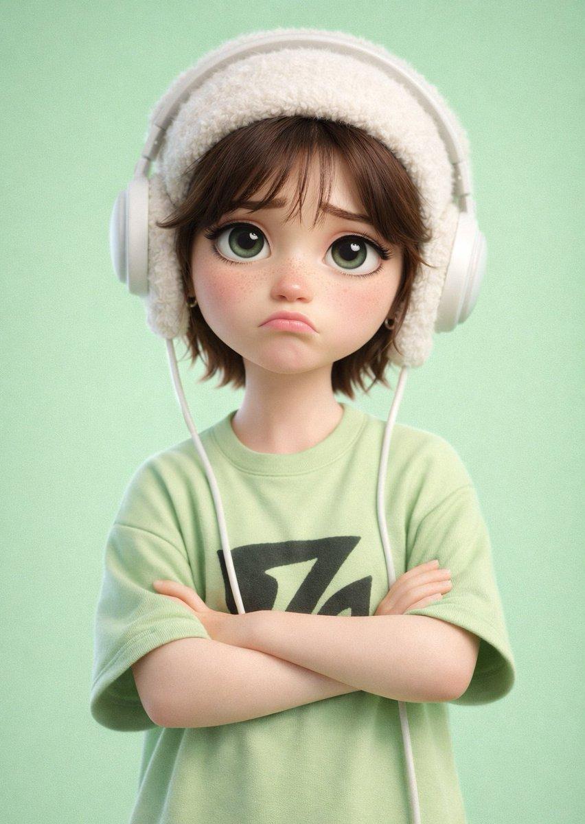 プロンプトのプレビュー: ピクサー風 3D カートゥーンキャラクター