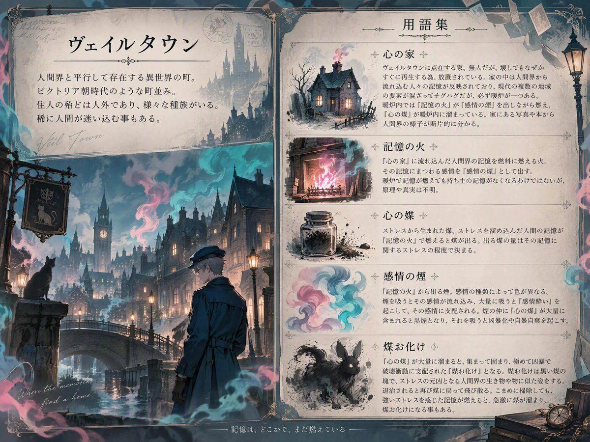 Preview ng prompt: A high-quality fantasy world-building sheet. Descriptions of the town and related Terms. The town de…