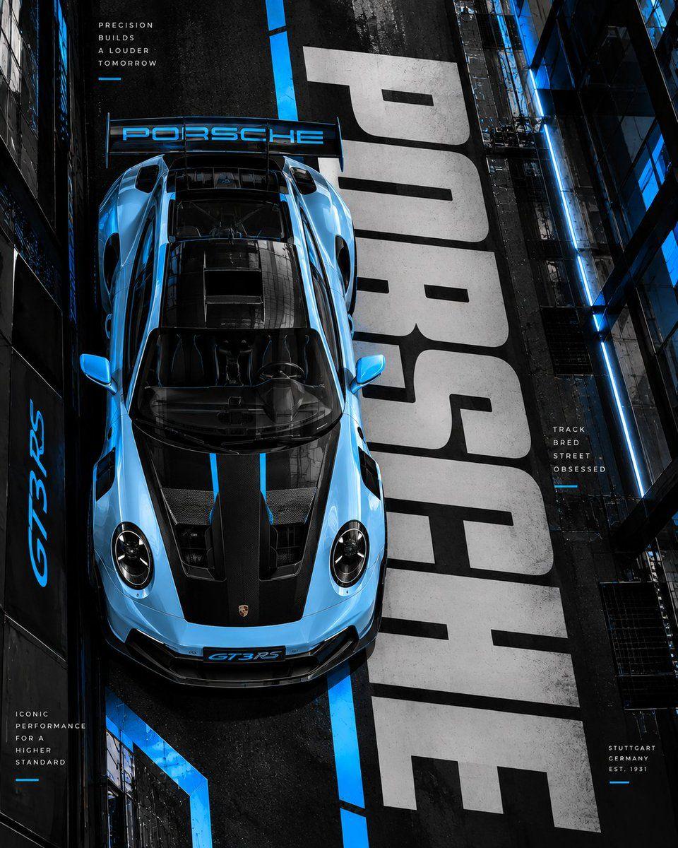Preview ng prompt: Create a premium futuristic automotive editorial poster featuring a high-performance sports car, des…