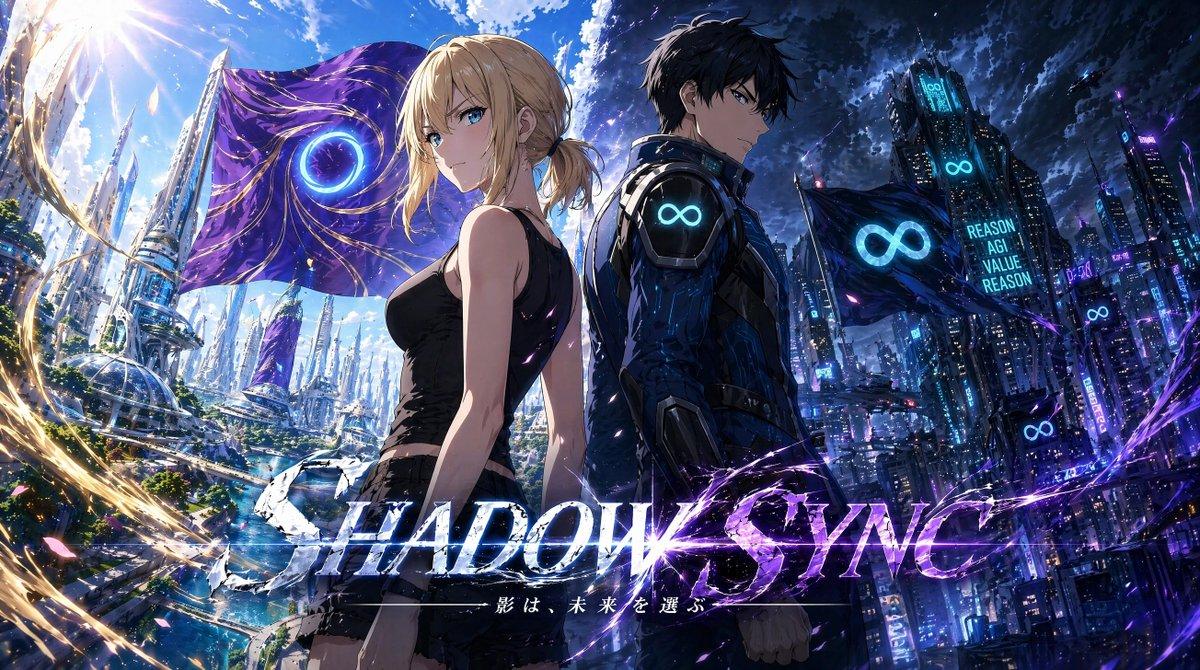 提示词预览: Shadow Sync 动画主视觉图