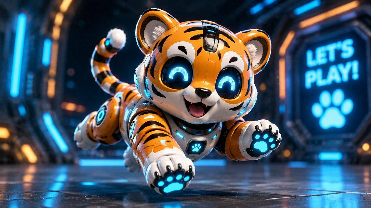 プロンプトのプレビュー: ミニチュア SF コンパニオンロボット
