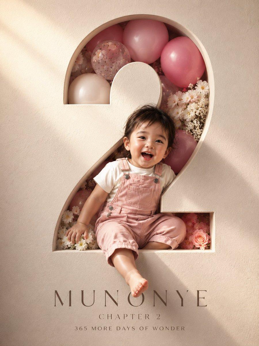ตัวอย่างพรีวิวพรอมต์: โปสเตอร์วันเกิดสุดหรูแบบ 3D