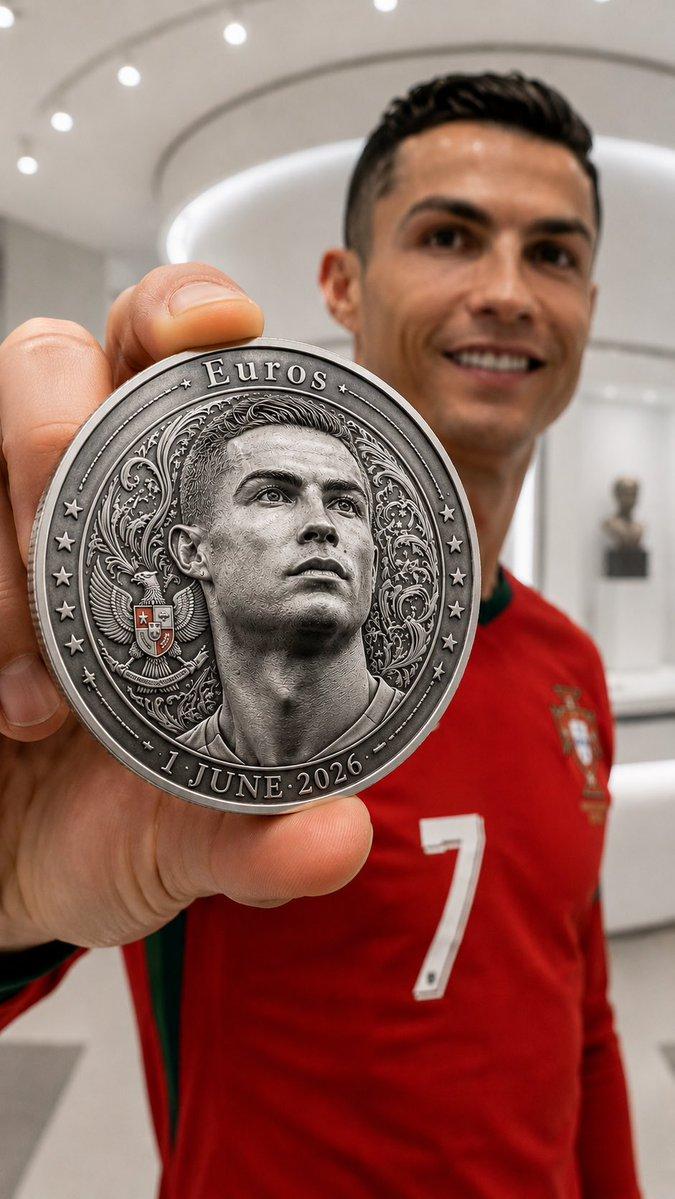 プロンプトのプレビュー: 記念銀貨のショーケース