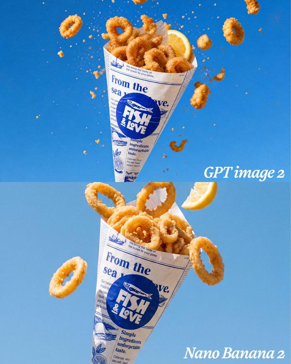 ตัวอย่างพรีวิวพรอมต์: การเปรียบเทียบโมเดล Calamari Cone