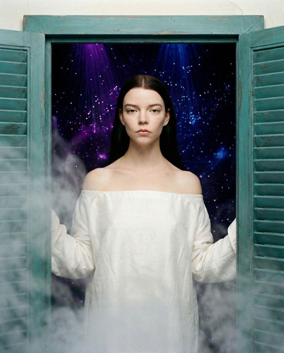 Prompt preview: { "vibe_title_en": "The Apathetic Elegance at the Cosmic Threshold Above Clouds", "master_prompt": "…