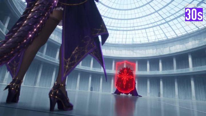 プロンプトのプレビュー: 高品質アニメ映像。近未来ゴシック幻想。映画的な劇場アニメ戦闘映像。高密度3Dトゥーン/セルルックのみ。劇場版クラスのキーアニメーション、上質なコンポジット、透明感のある照明、高密度背景美術、重心と接地…