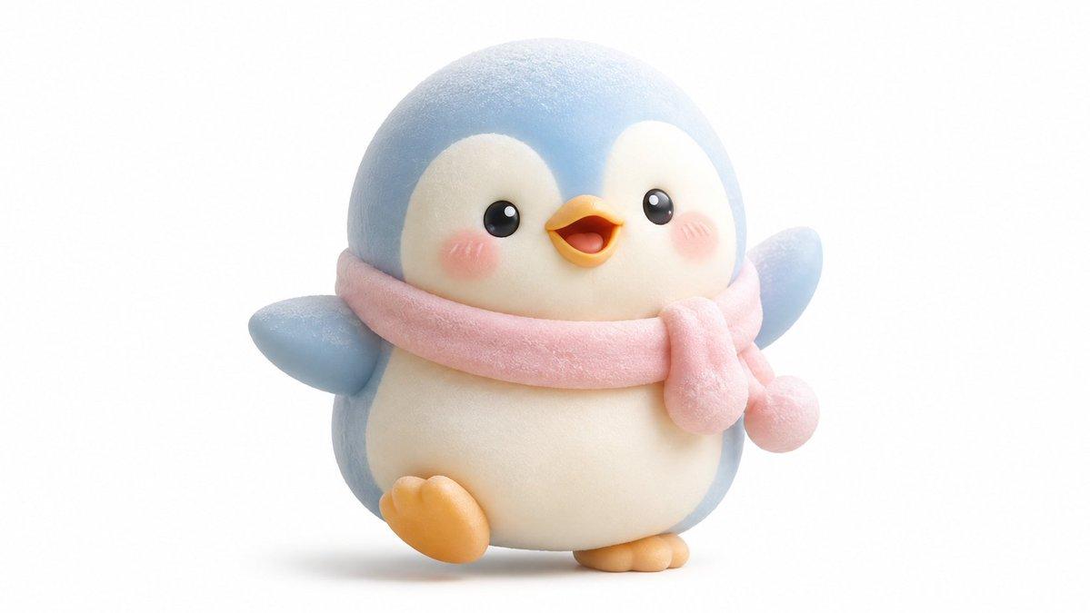 プロンプトのプレビュー: かわいいおもちの 3D トイキャラクター