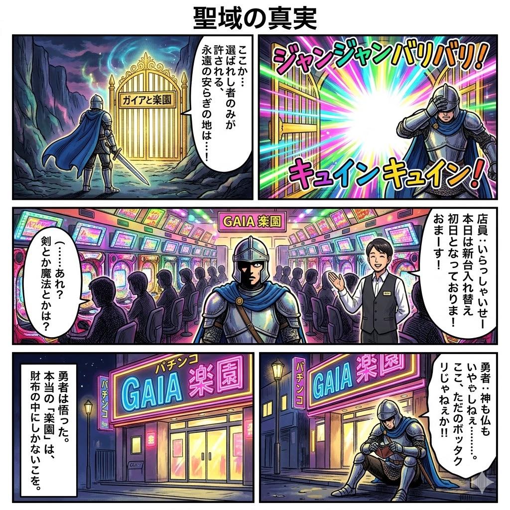 Promptforhåndsvisning: Four-Panel Manga: The Truth of the Sanctuary