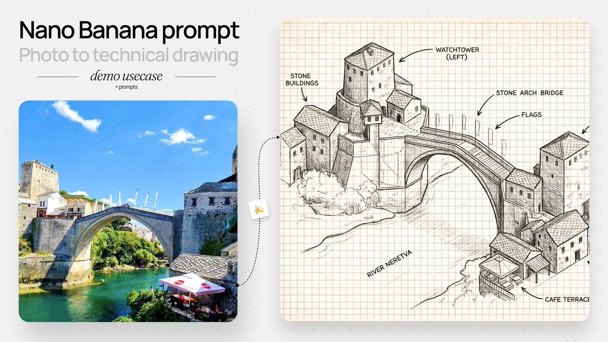 プロンプトのプレビュー: アイソメトリック建築図面の再描画