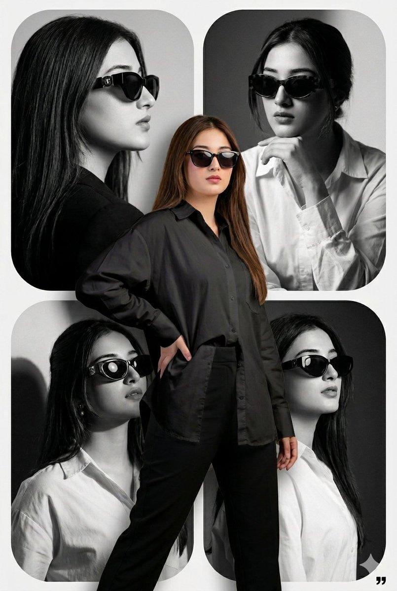 İstem önizlemesi: Modern Editoryal Moda Kolaj Posteri