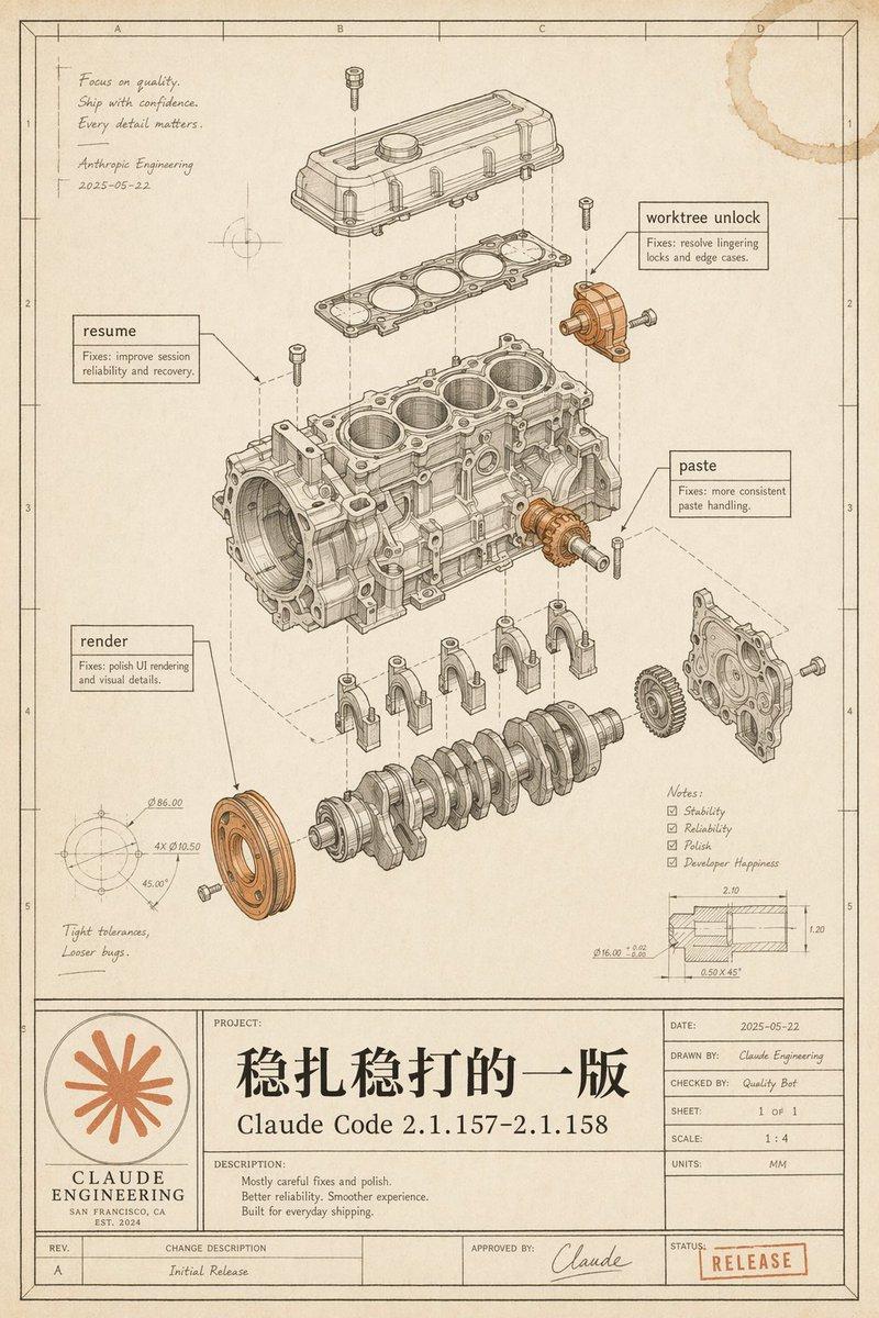 提示词预览: 复古 Claude Code 发布蓝图