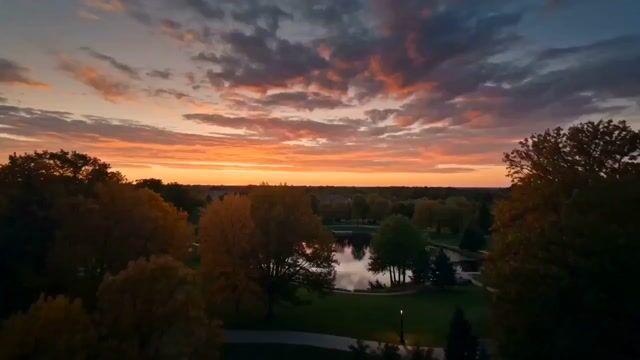 Prévia do prompt: Anúncio Cinematográfico de Caminhada no Parque ao Entardecer