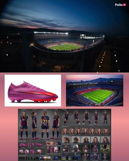 プロンプトのプレビュー: Nike Mercurial コマーシャル(参照画像付き)